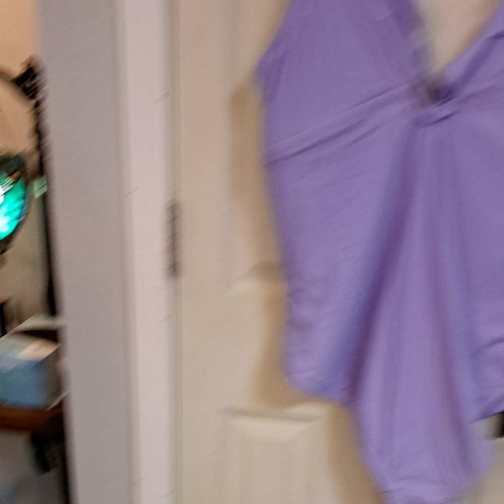 Shade & Shore Lavender One Piece Swimsuit - Picture 4 of 4